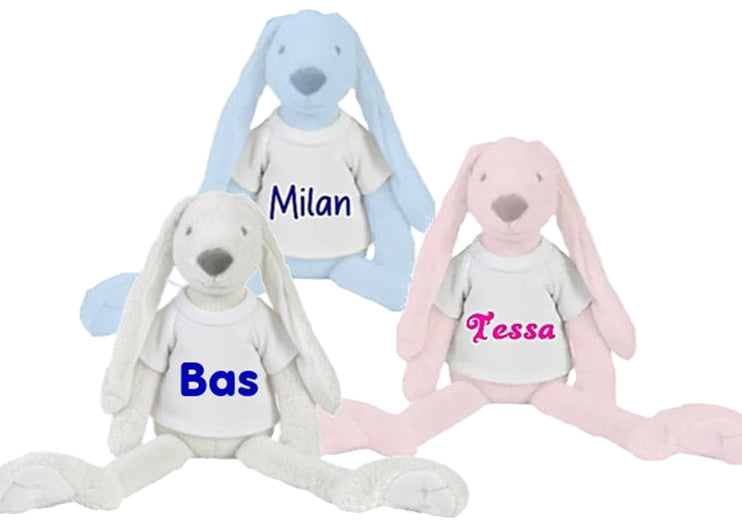 Knuffelkonijn Rabbit Richie met Naam