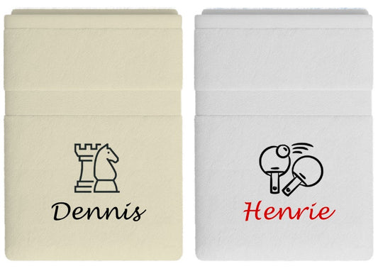 Sport handdoek met naam