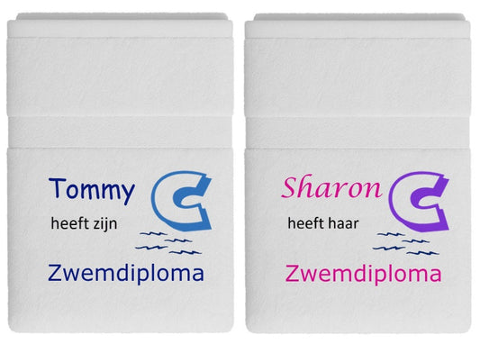 Zwemdiploma C cadeau met Naam