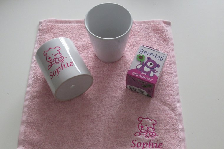 Spuugdoekjes met naam