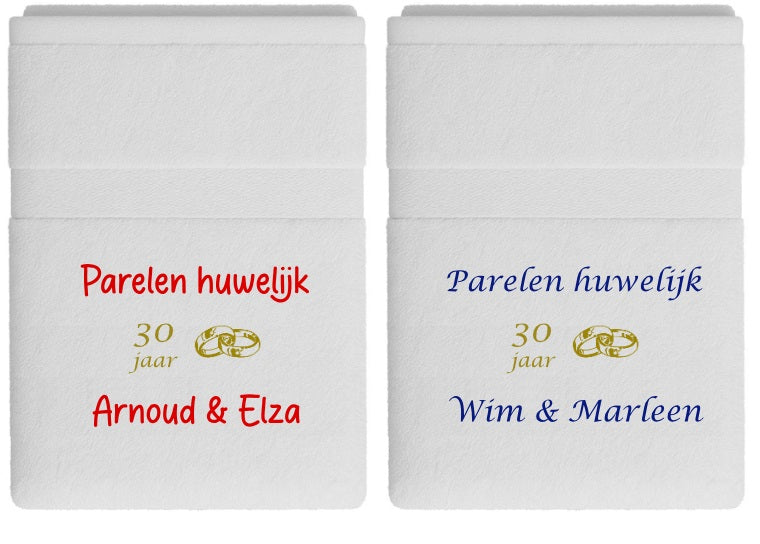 Parelen huwelijk cadeau | 30 jaar getrouwd