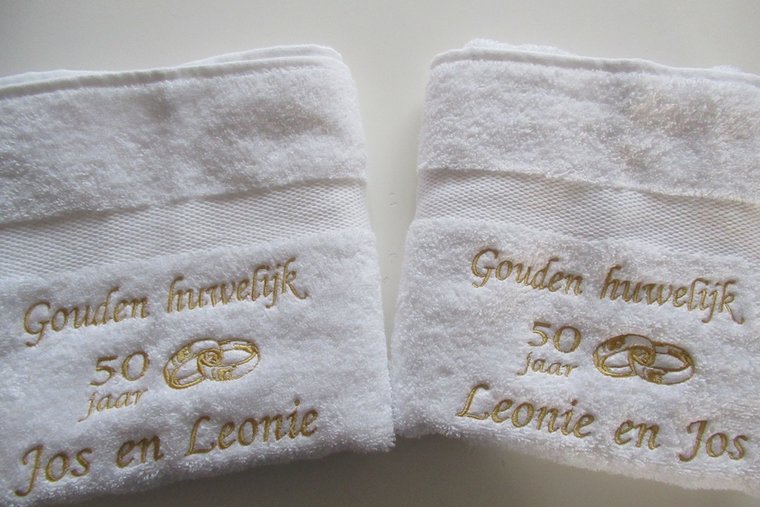 Gouden huwelijk cadeau | 50 jaar getrouwd