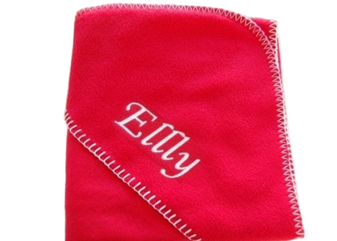 Fleece wikkeldeken met naam