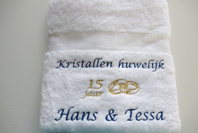 Kristallen huwelijk cadeau | 15 jaar getrouwd