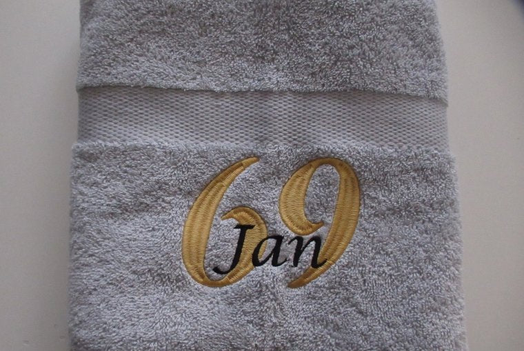 65 jaar cadeau met naam en leeftijd