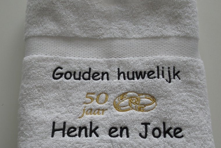 Gouden huwelijk cadeau | 50 jaar getrouwd