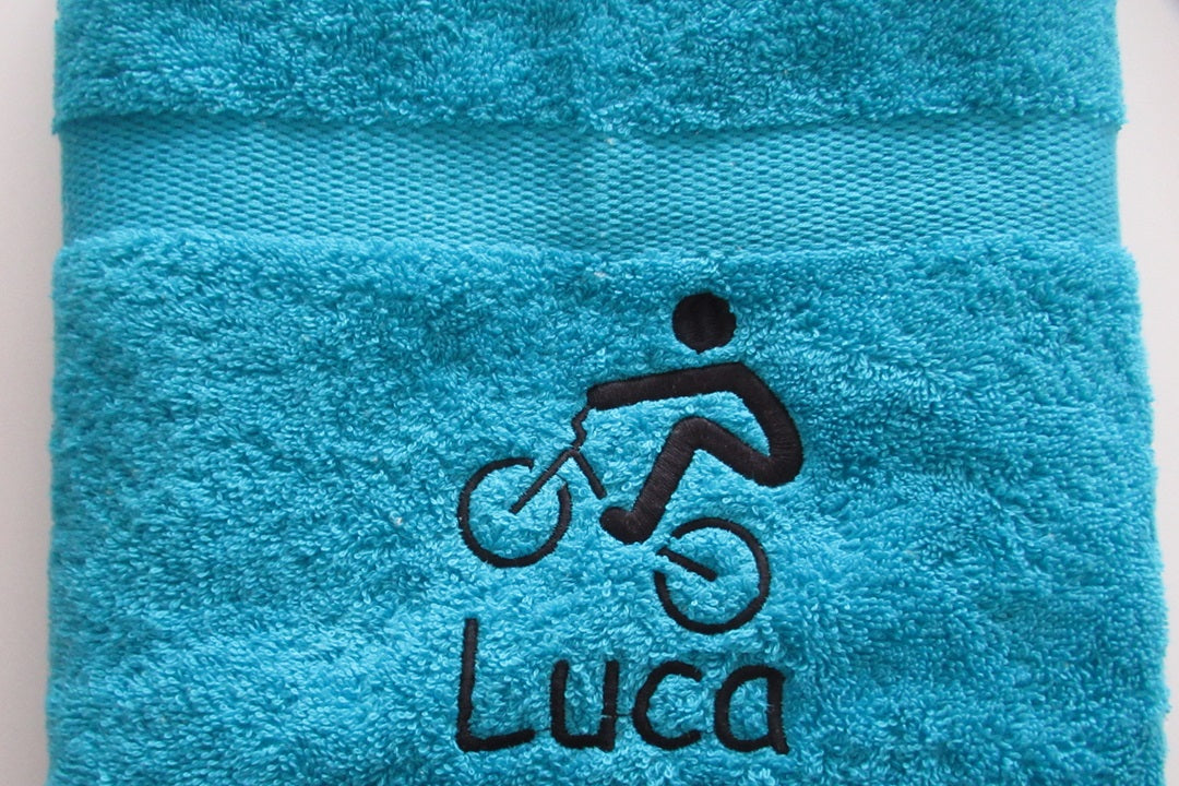 BMX handdoek met naam