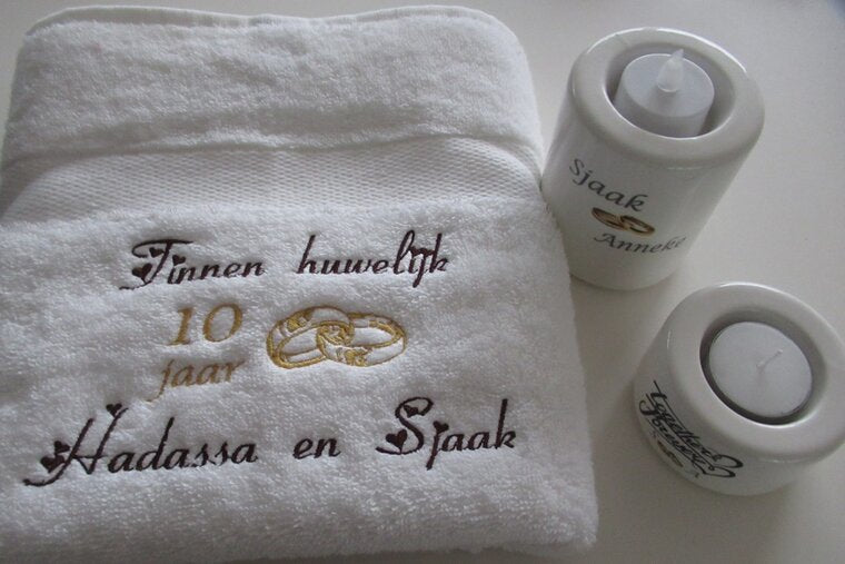 Tinnen huwelijk cadeau | 10 jaar getrouwd