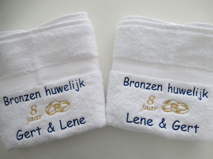Bronzen huwelijk cadeau | 8 jaar getrouwd