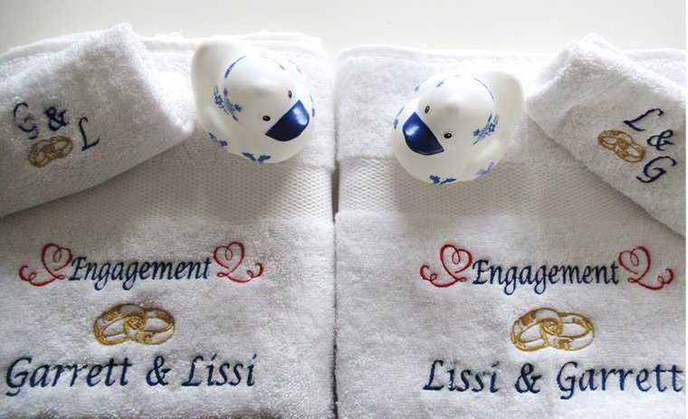 Verloofd Cadeau met Namen