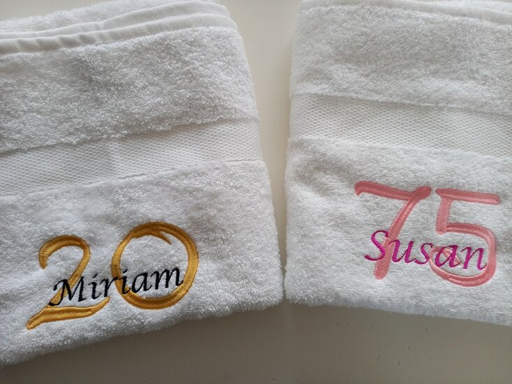 75 jaar cadeau met naam en leeftijd