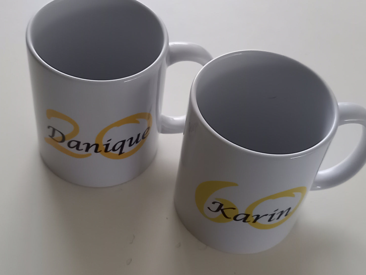 Koffiemok met Naam en Leeftijd