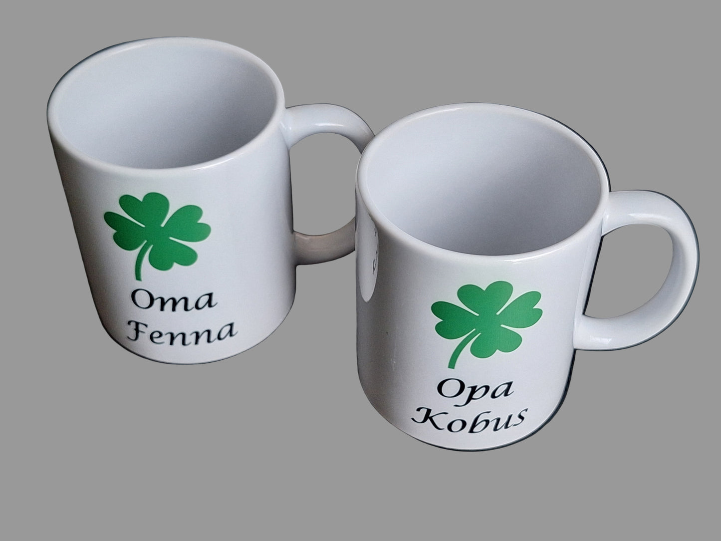 Mok voor Opa en Oma met Naam