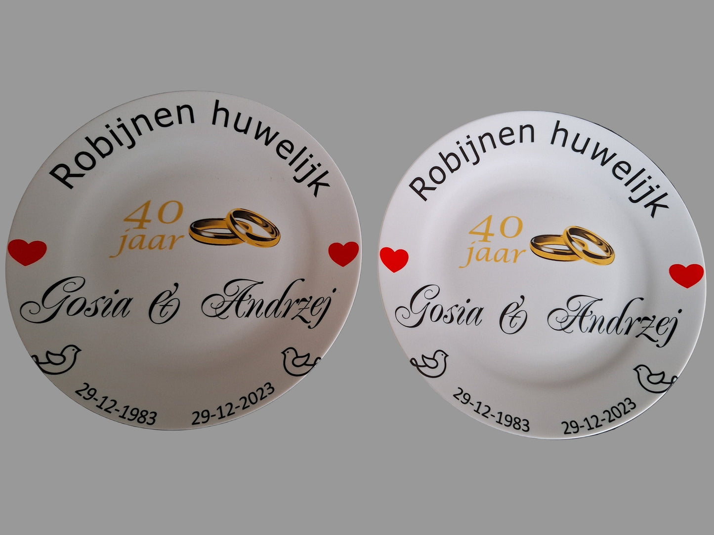 40 jaar Trouwdag cadeau Robijnen huwelijk