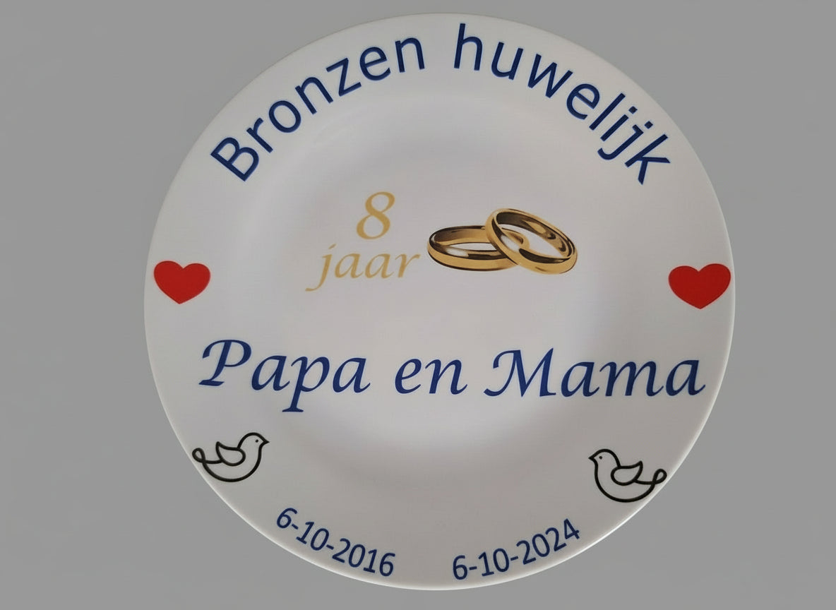 Trouwdag cadeau voor Opa en Oma