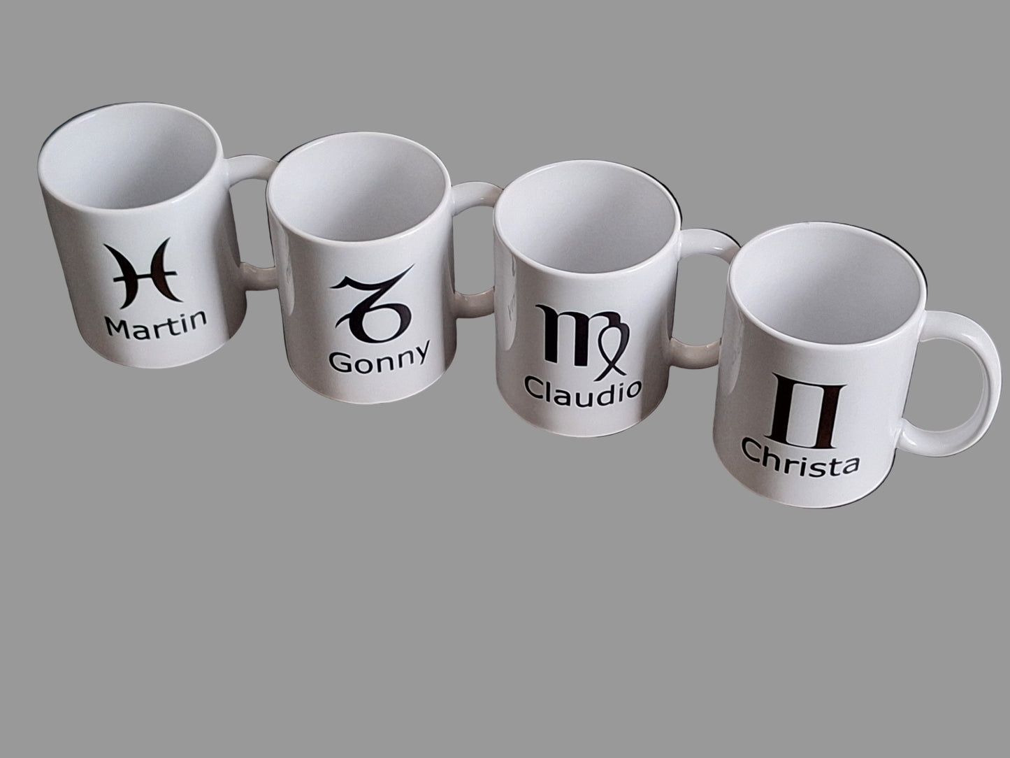 Koffiemok met Naam en Sterrenbeeld