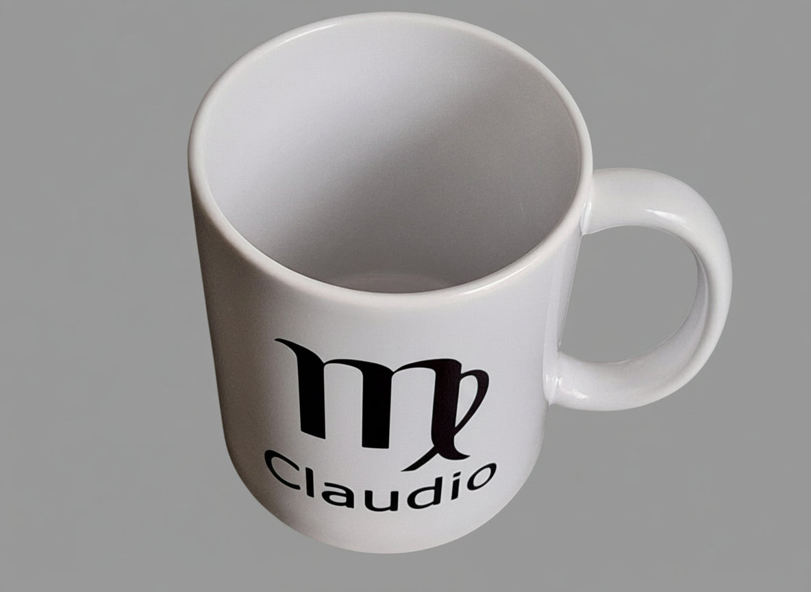 Koffiemok met Naam en Sterrenbeeld