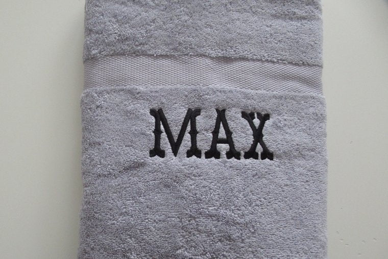 Handdoek met naam