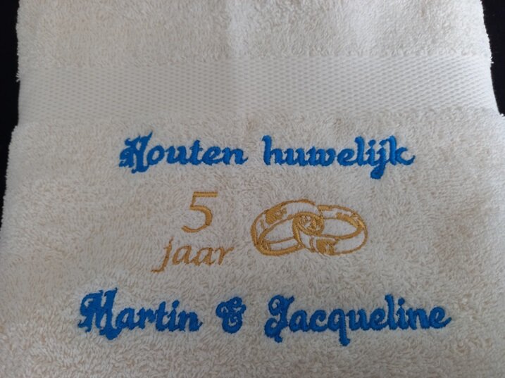 Houten huwelijk cadeau | 5 jaar getrouwd