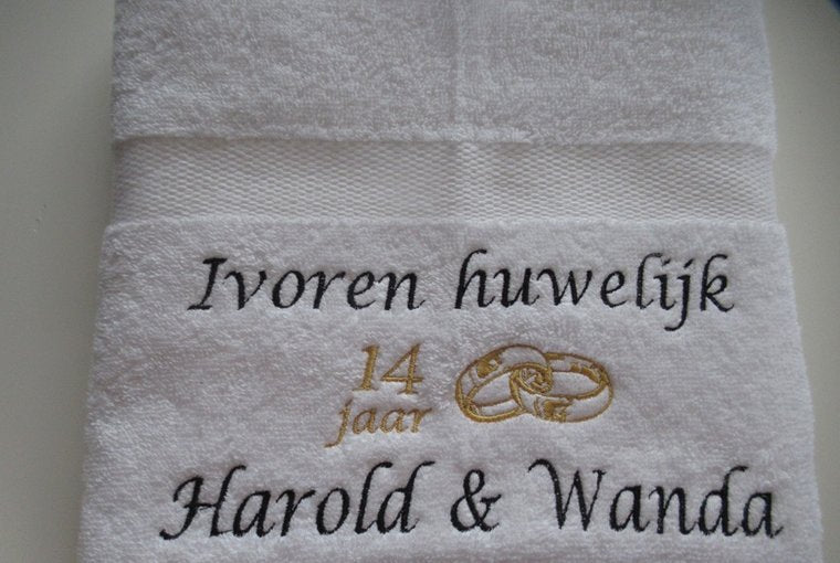 Ivoren huwelijk cadeau | 14 jaar getrouwd