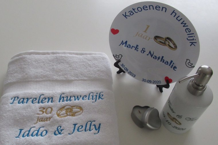 Parelen huwelijk cadeau | 30 jaar getrouwd