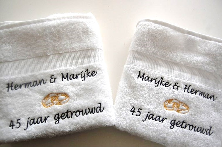 40 jaar getrouwd cadeau met namen