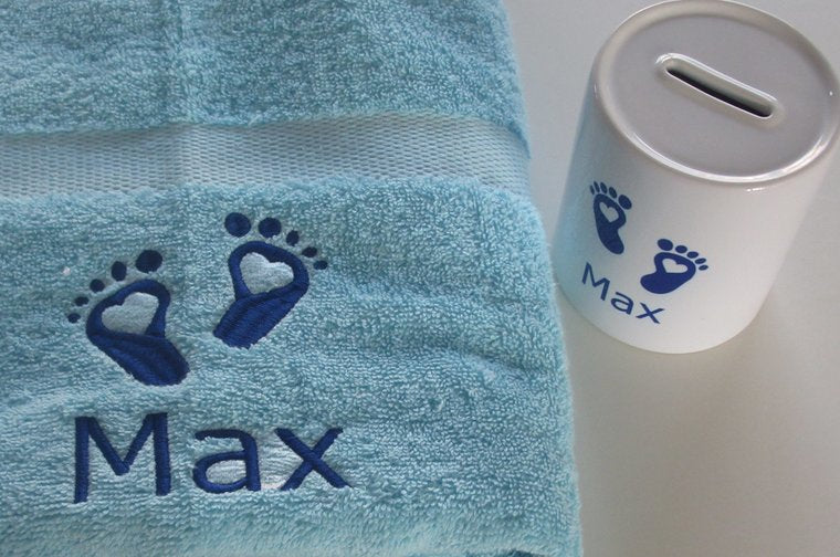 Spaarpot met Naam en Afbeelding