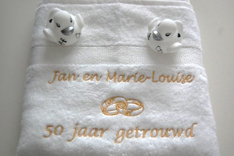 50 jaar getrouwd cadeau met namen
