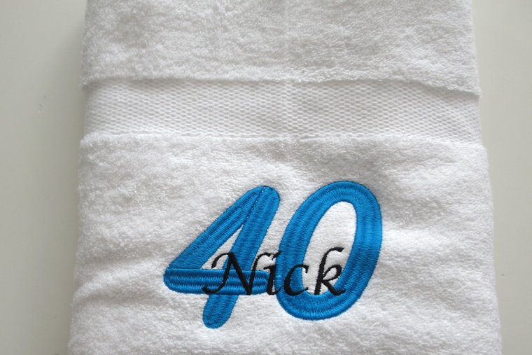 40 jaar cadeau met naam en leeftijd