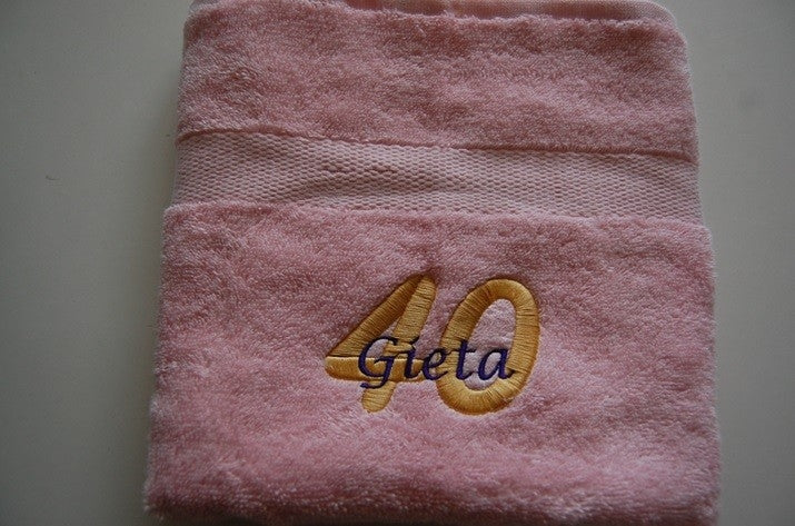 40 jaar cadeau met naam en leeftijd