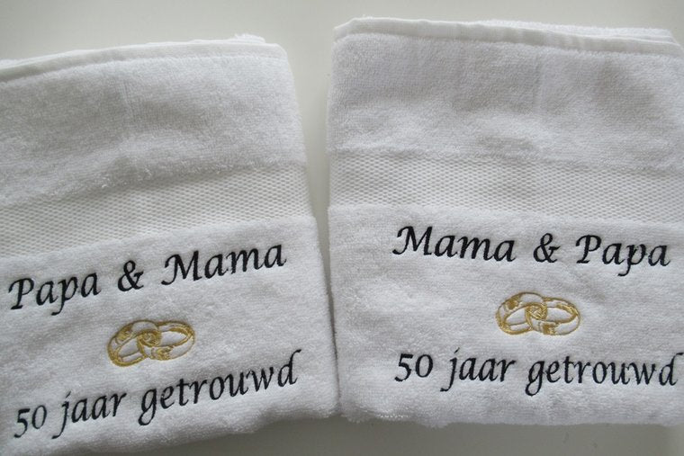 Papa en Mama .. jaar getrouwd – trouwdag cadeau ouders