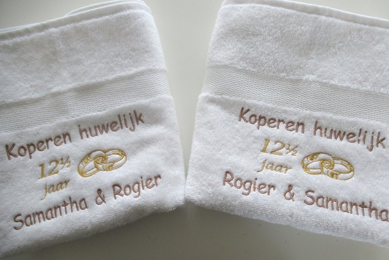 Koperen huwelijk cadeau | 12,5 jaar getrouwd