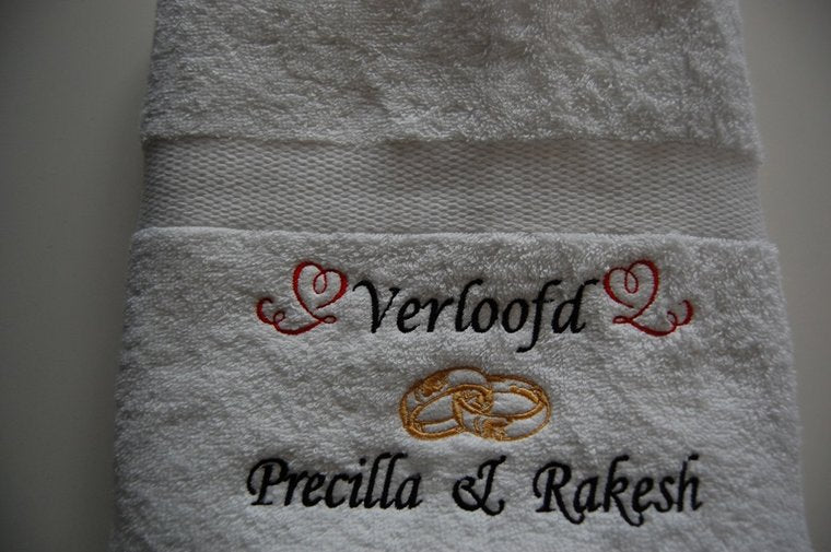Verloofd Cadeau met Namen