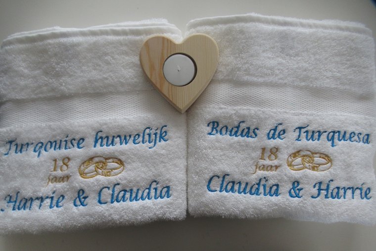 Tukoois huwelijk cadeau | 18 jaar getrouwd