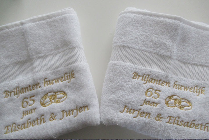 Briljanten huwelijk cadeau | 65 jaar getrouwd