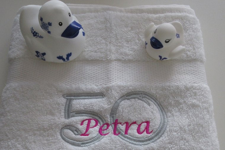 50 jaar cadeau met naam en leeftijd Sarah