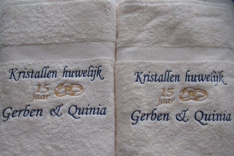 Kristallen huwelijk cadeau | 15 jaar getrouwd