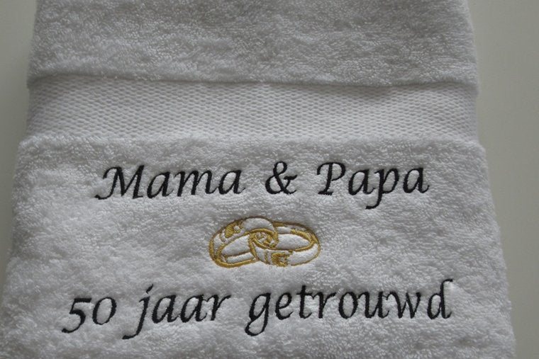Papa en Mama .. jaar getrouwd – trouwdag cadeau ouders