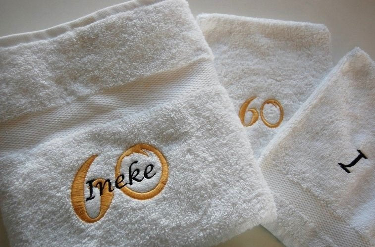 60 jaar cadeau met naam en leeftijd