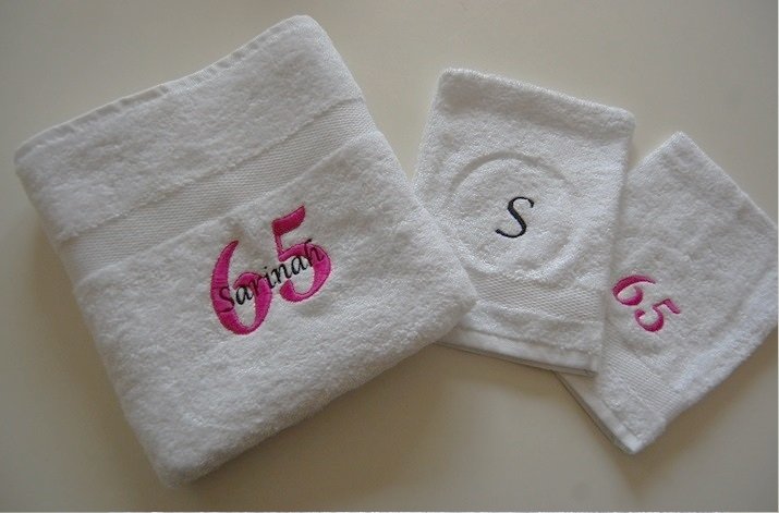 65 jaar cadeau met naam en leeftijd