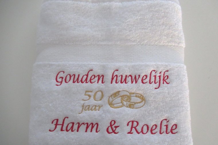 Gouden huwelijk cadeau | 50 jaar getrouwd