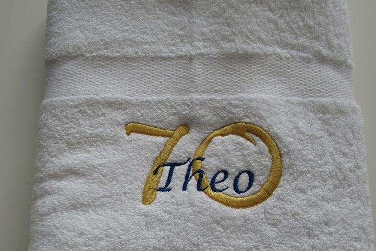 70 jaar cadeau met naam en leeftijd