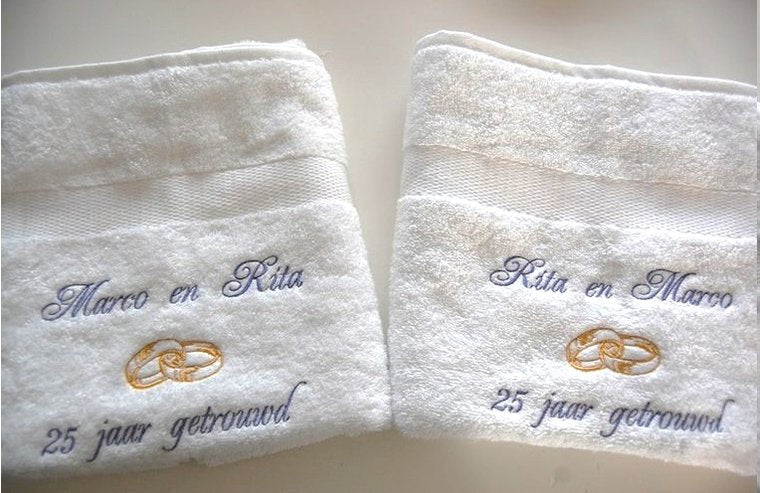 25 jaar getrouwd cadeau met namen