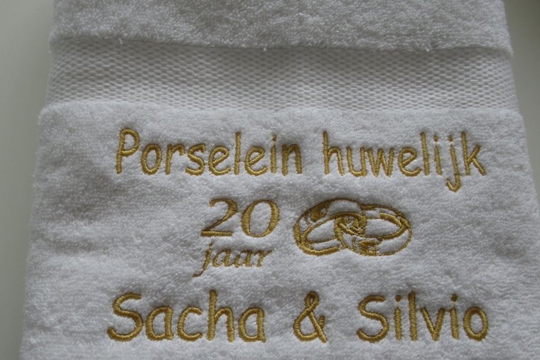 Porselein huwelijk cadeau | 20 jaar getrouwd