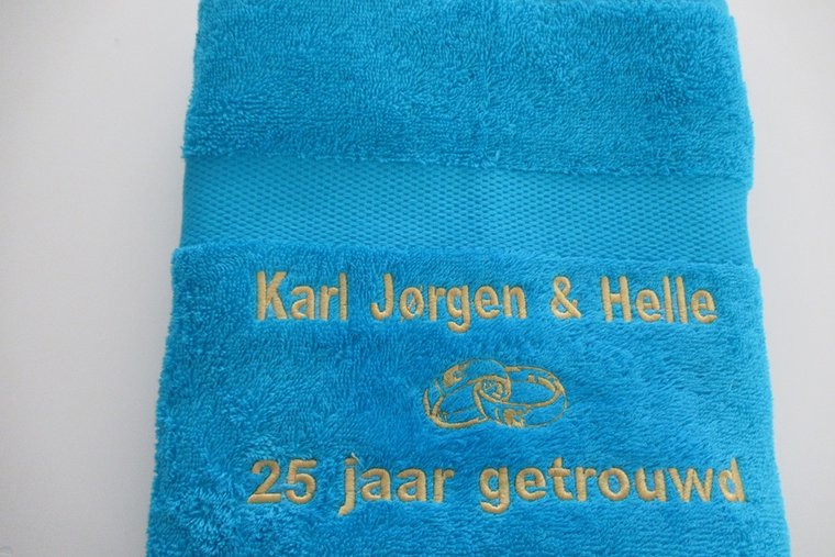 25 jaar getrouwd cadeau met namen