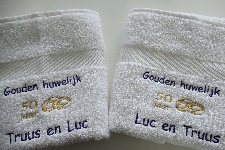 Gouden huwelijk cadeau | 50 jaar getrouwd