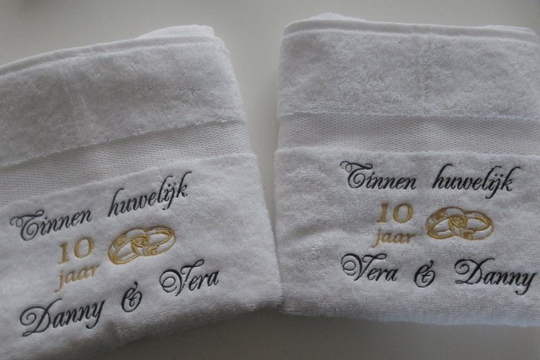 Tinnen huwelijk cadeau | 10 jaar getrouwd