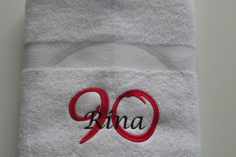 90 jaar cadeau met naam en leeftijd