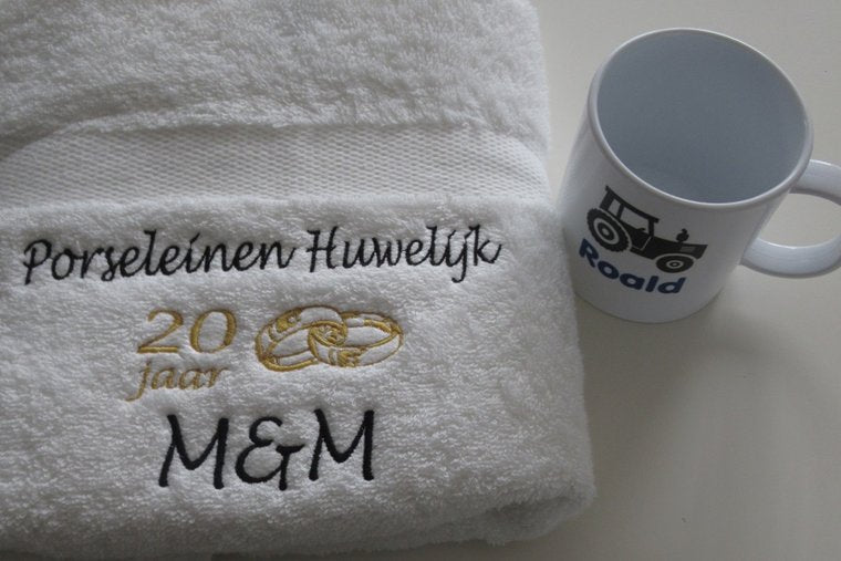 Porselein huwelijk cadeau | 20 jaar getrouwd