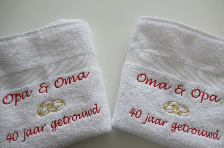 Opa en Oma zoveel jaar getrouwd cadeau